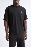 Stone Island Logo Patch Cotton T-Shirt