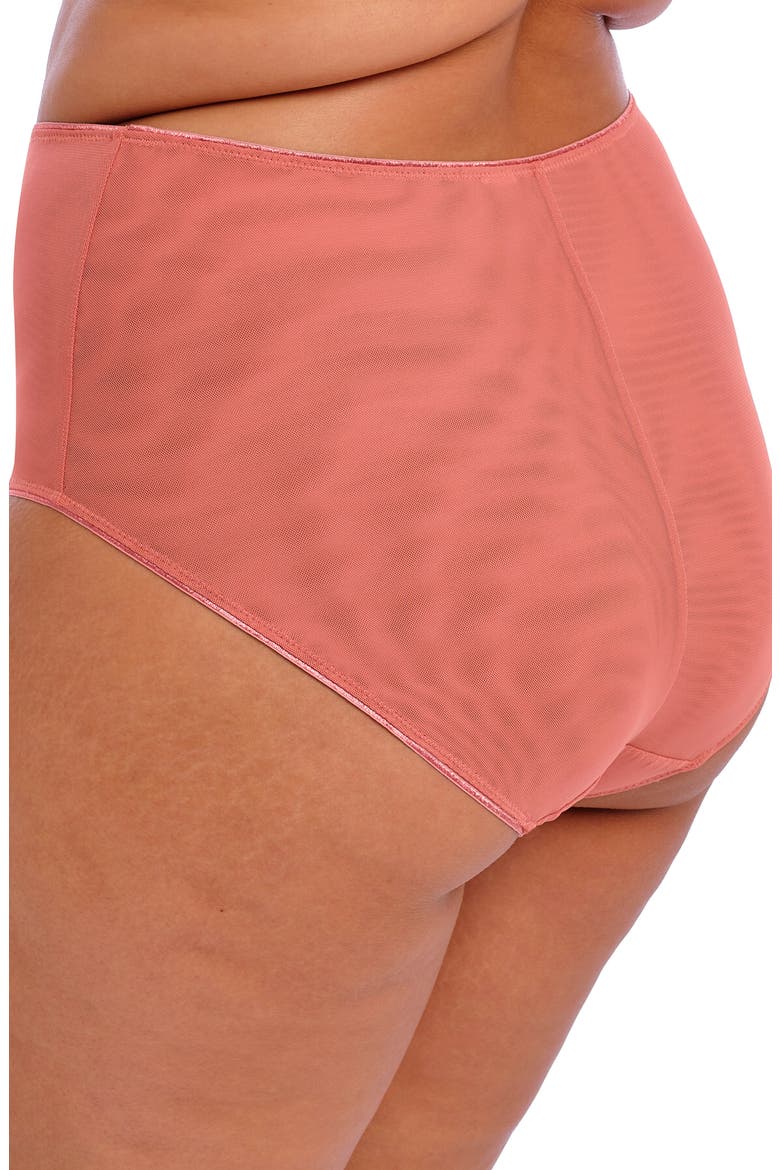 Matilda Full Figure Briefs, Alternate, color, ROSE LEO