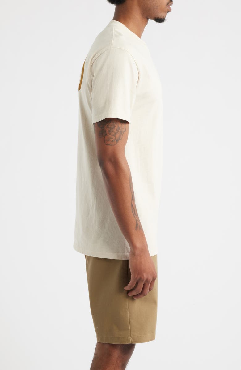 Brixton Rhett Cotton Graphic T-Shirt, Alternate, color, Cream