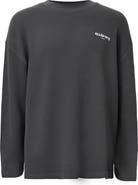 AllSaints Sect Waffle Knit Sweatshirt