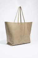 BIMBA Y LOLA Shiny leather maxi shopper bag