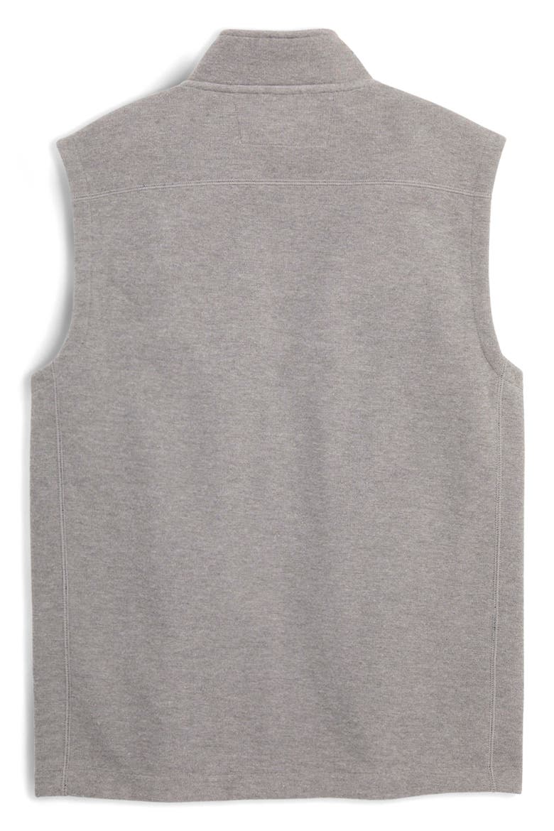 Mountain Sweater Fleece Zip-Up Vest, Alternate, color, ULTIMATE GRAY