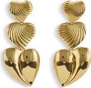 LELET NY Juliette Heart Drop Earrings