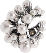 Givenchy Crystal Faux Pearl Ear Cuff