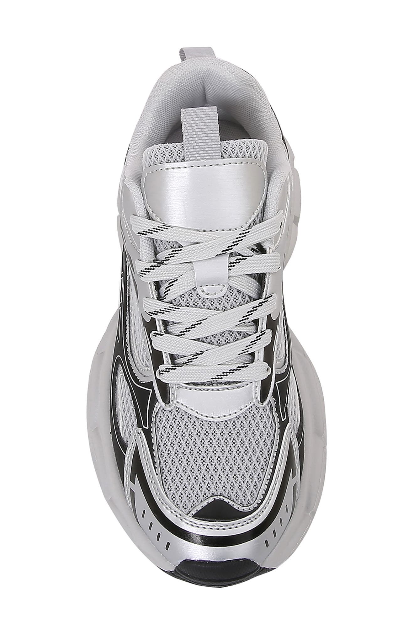 Ramona Sneaker, Alternate, color, SILVER