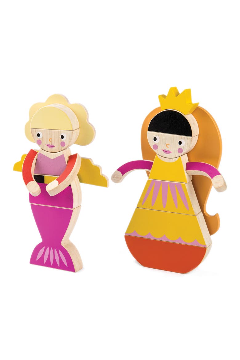 Princess Magblocs Toy Set, Alternate, color, PINK