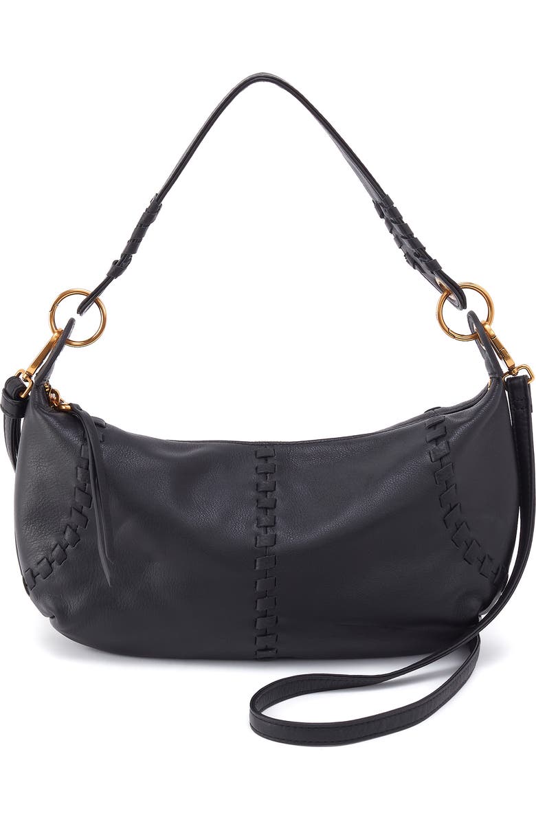 HOBO Mini Opal Shoulder Bag, Main, color, Black