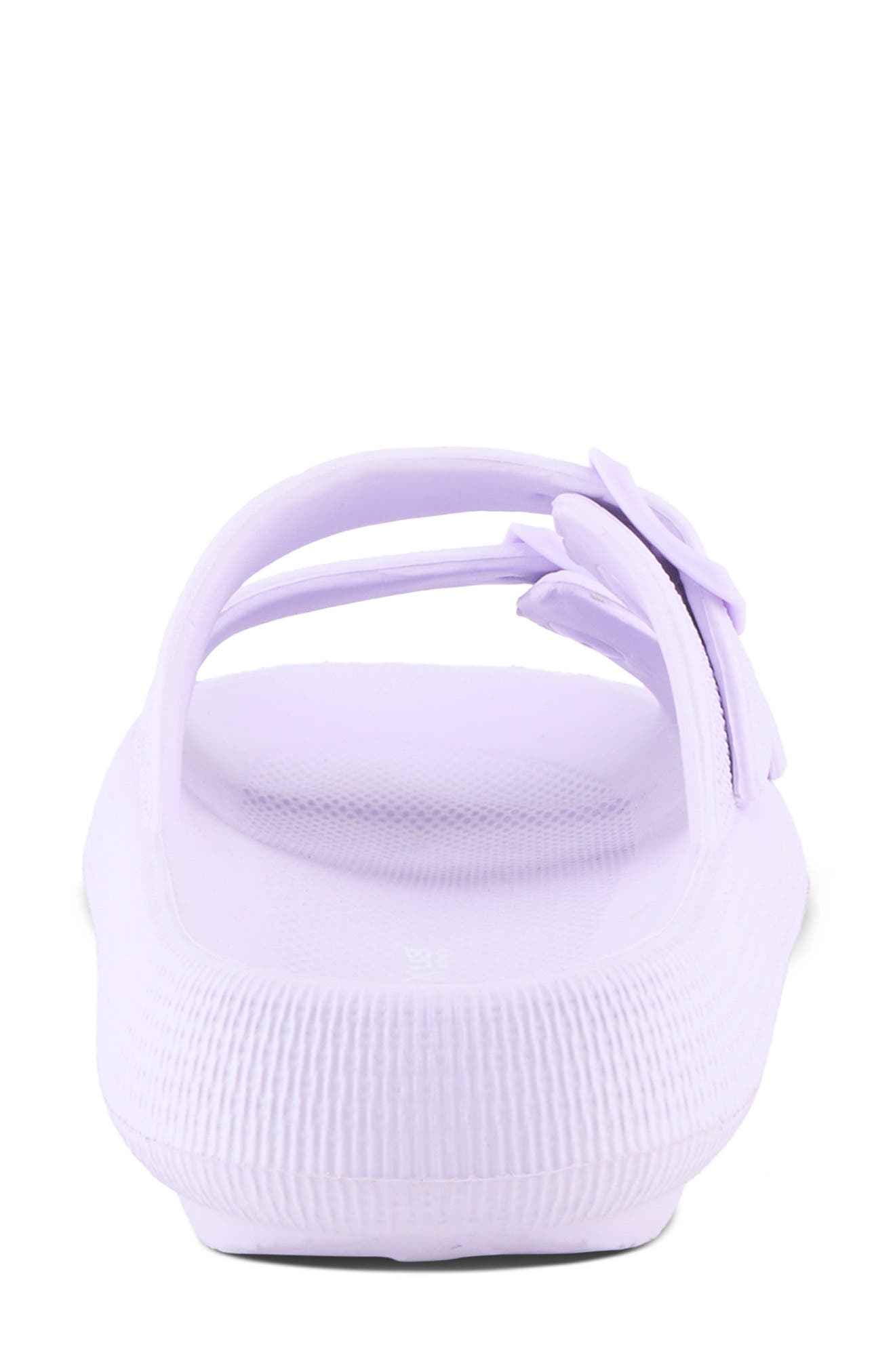 Bubbles Waterproof Slide Sandal, Alternate, color, LILAC