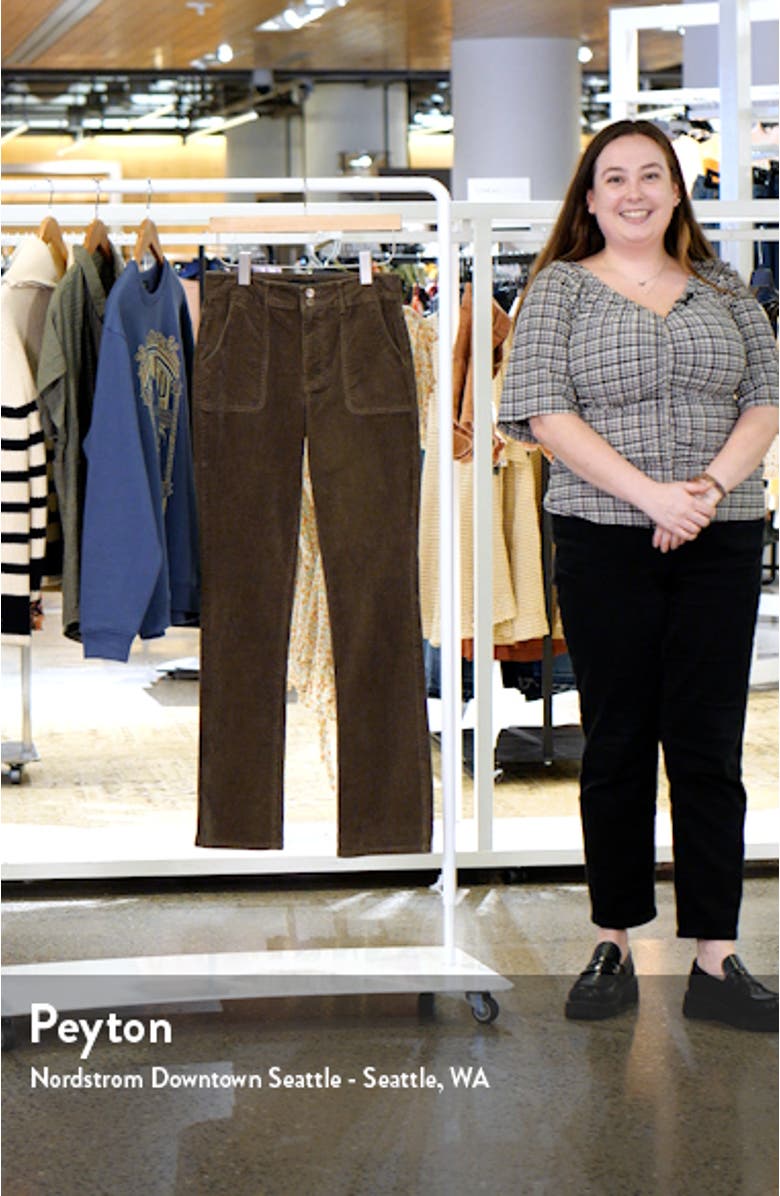 The Rocky High Waist Corduroy Bootcut Pants, sales video thumbnail