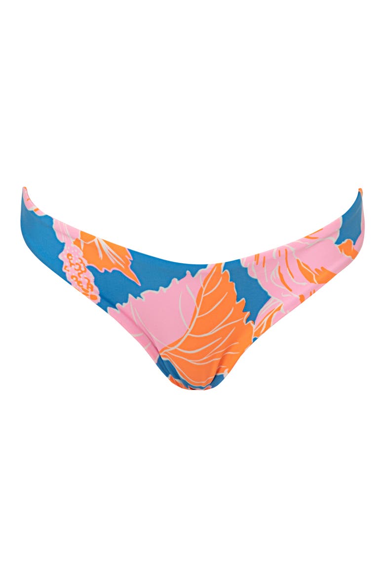 Magnolia Mirage Flirt Reversible Bikini Bottoms, Alternate, color, BRIGHT BLUE