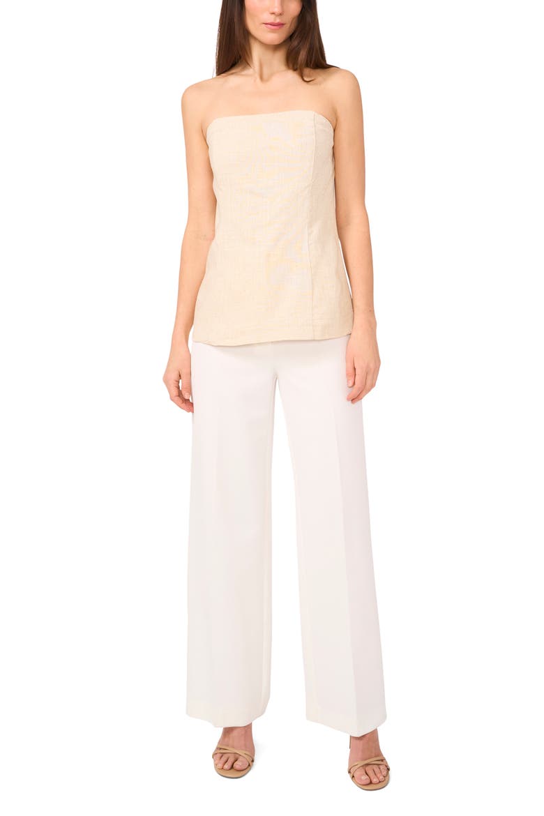 Date Strapless Top, Alternate, color, NATURAL