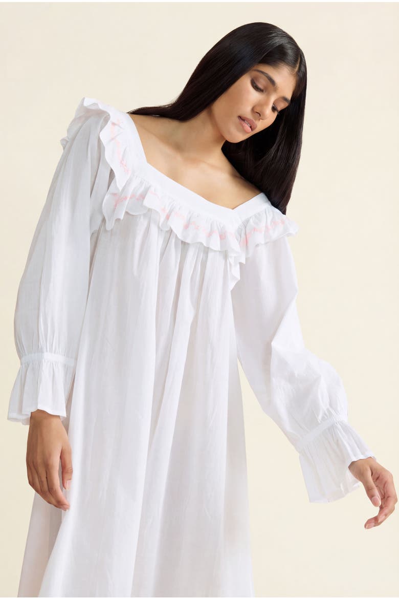 Frankie Nightdress, Main, color, White
