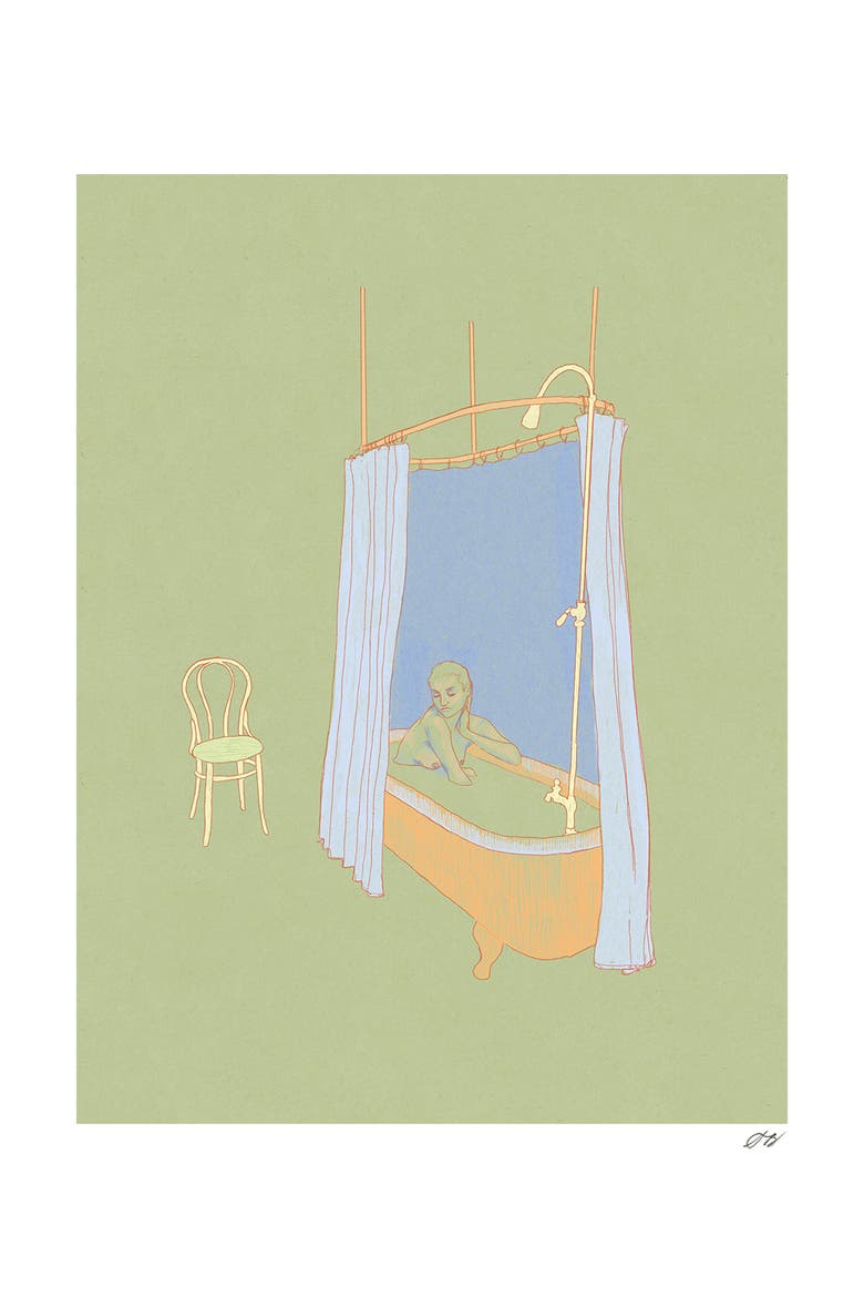 Bath Print, Main, color, Multi