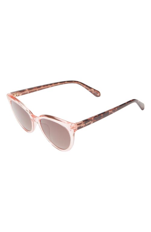 Kate Spade New York Tamara 54mm Rectangle Sunglasses In Brown