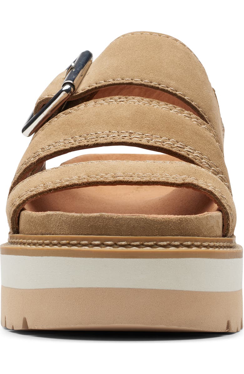 Clarks<sup>®</sup> Orianna Over Platform Sandal, Alternate, color,
