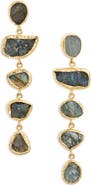 Kiara by Ki-ele Kirin Labradorite Drop Earrings