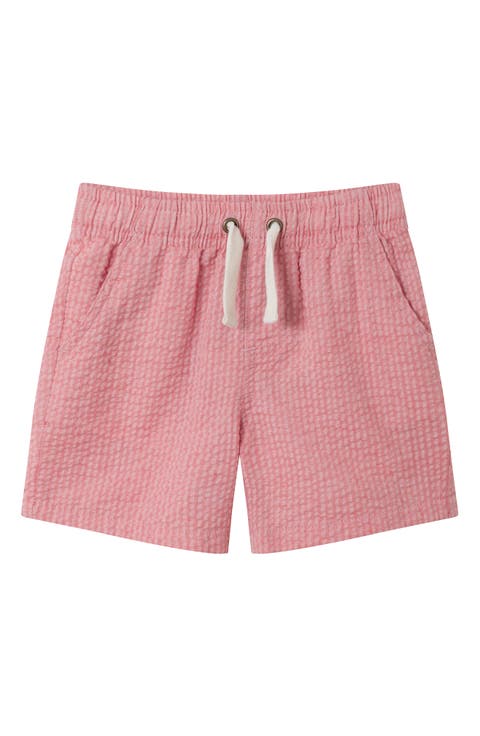 Seersucker Drawstring Shorts (Toddler & Little Kid)