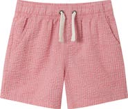 Andy & Evan Seersucker Drawstring Shorts