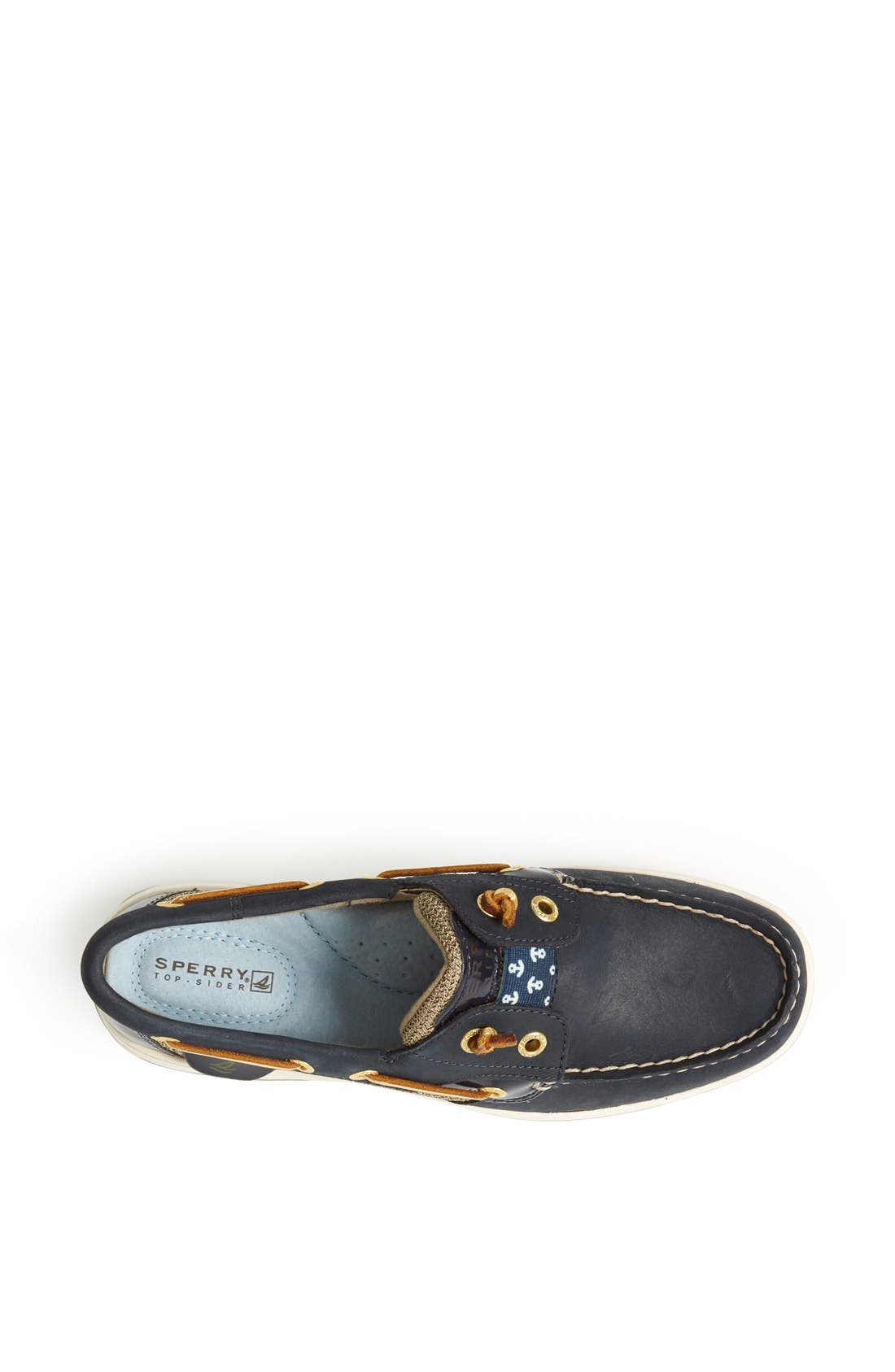 Sperry Top-Sider® 'Rainbowfish' Boat Shoe, Alternate, color, NAVY ANCHORS