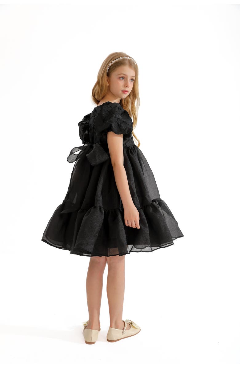 Tulleen Winona Dress, Alternate, color, Black