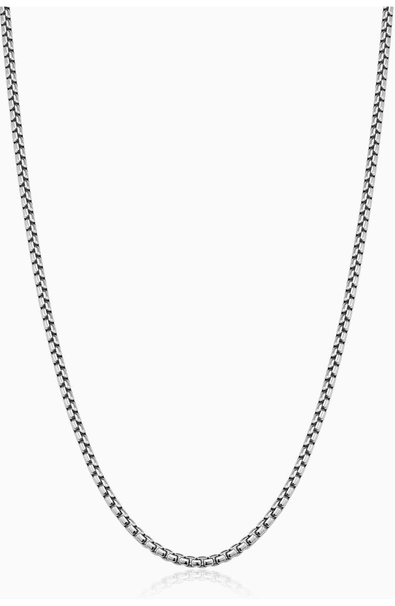 Oradina Men's Off The Grid Chain in Sterling Silver, Main, color, Silver