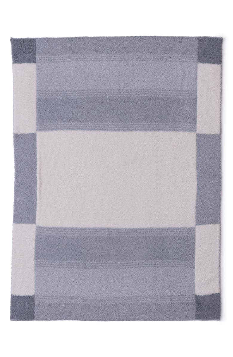 Barefoot Dreams<sup>®</sup> CozyChic<sup>®</sup> Costa Colorblock Stroller Blanket, Main, color, Moonwater Multi