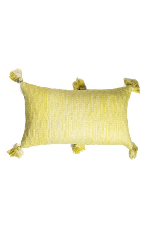 ARCHIVE NEW YORK ARCHIVE NEW YORK ANTIGUA NATURALLY DYED SOLID HANDWOVEN COTTON THROW PILLOW