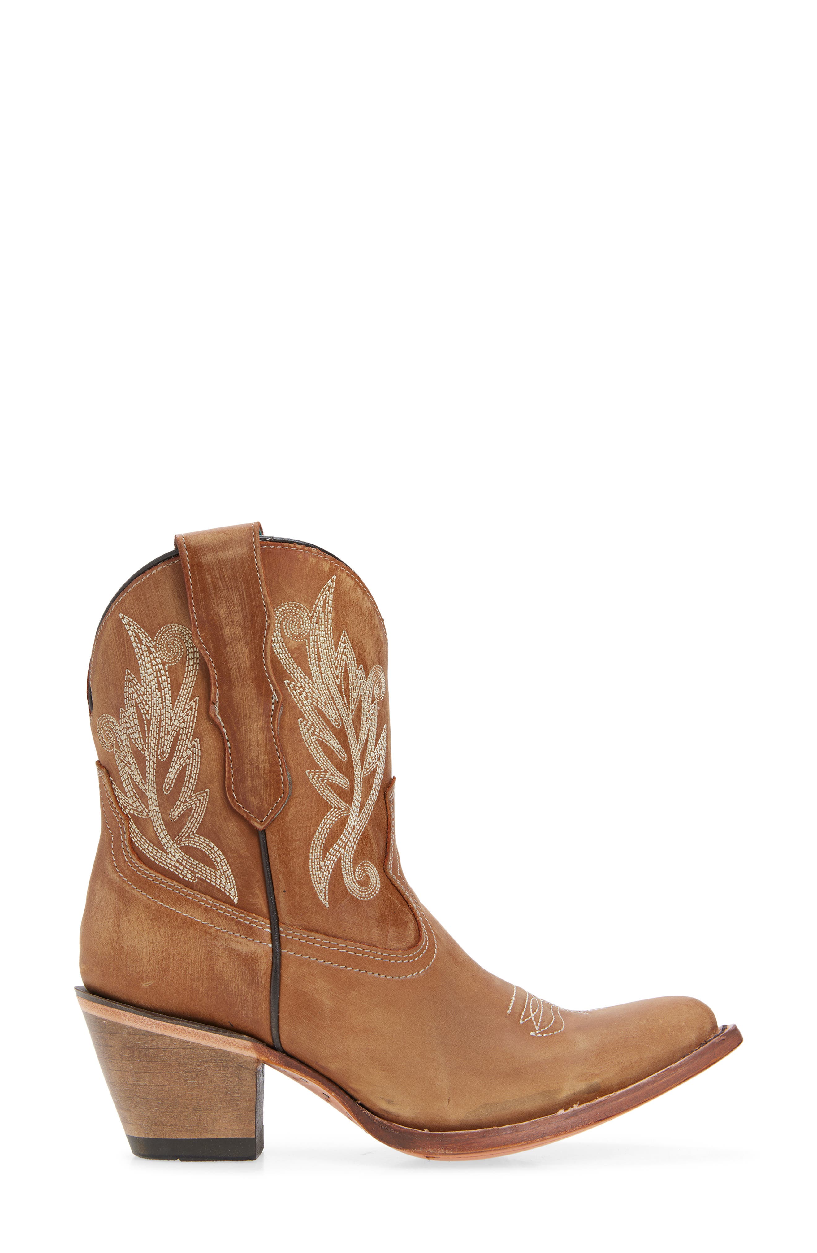 CORRAL Embroidered Western Boot, Alternate, color, Golden