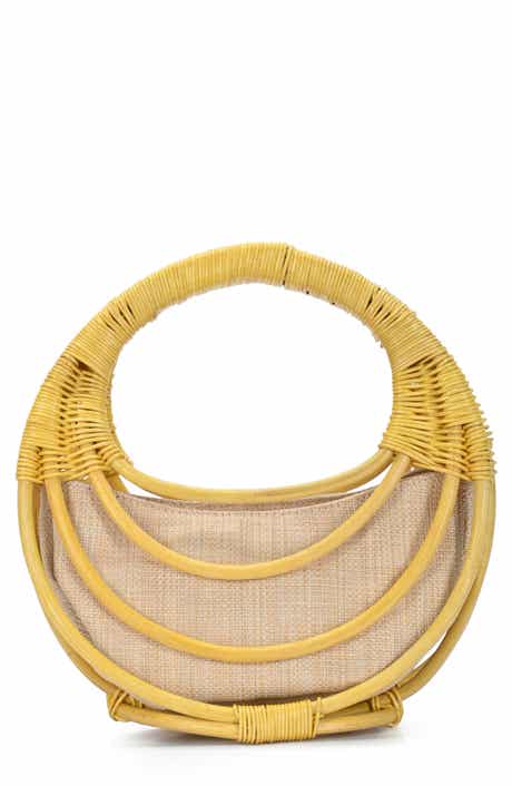 Antik Kraft Wicker Structured Handheld Bag
