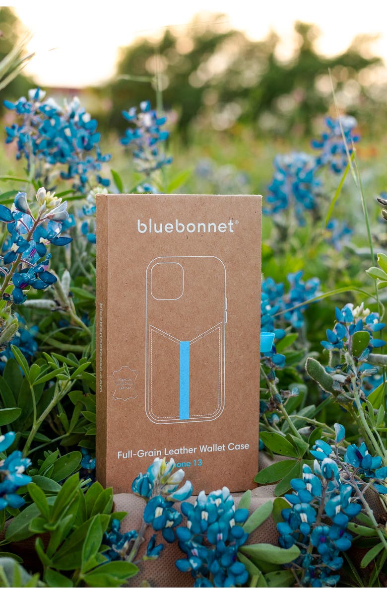 Bluebonnet Leather iPhone 17 Pro Max Wallet Case, Alternate, color, Saddle Tan