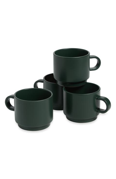 Set of 4 Neu Stoneware Mugs