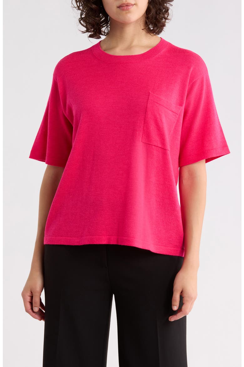 Pocket T-Shirt, Main, color, WATERMELON CRUSH