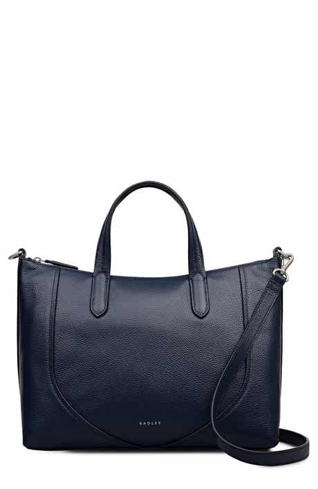 Radley Wood Park Pebbled Leather Satchel