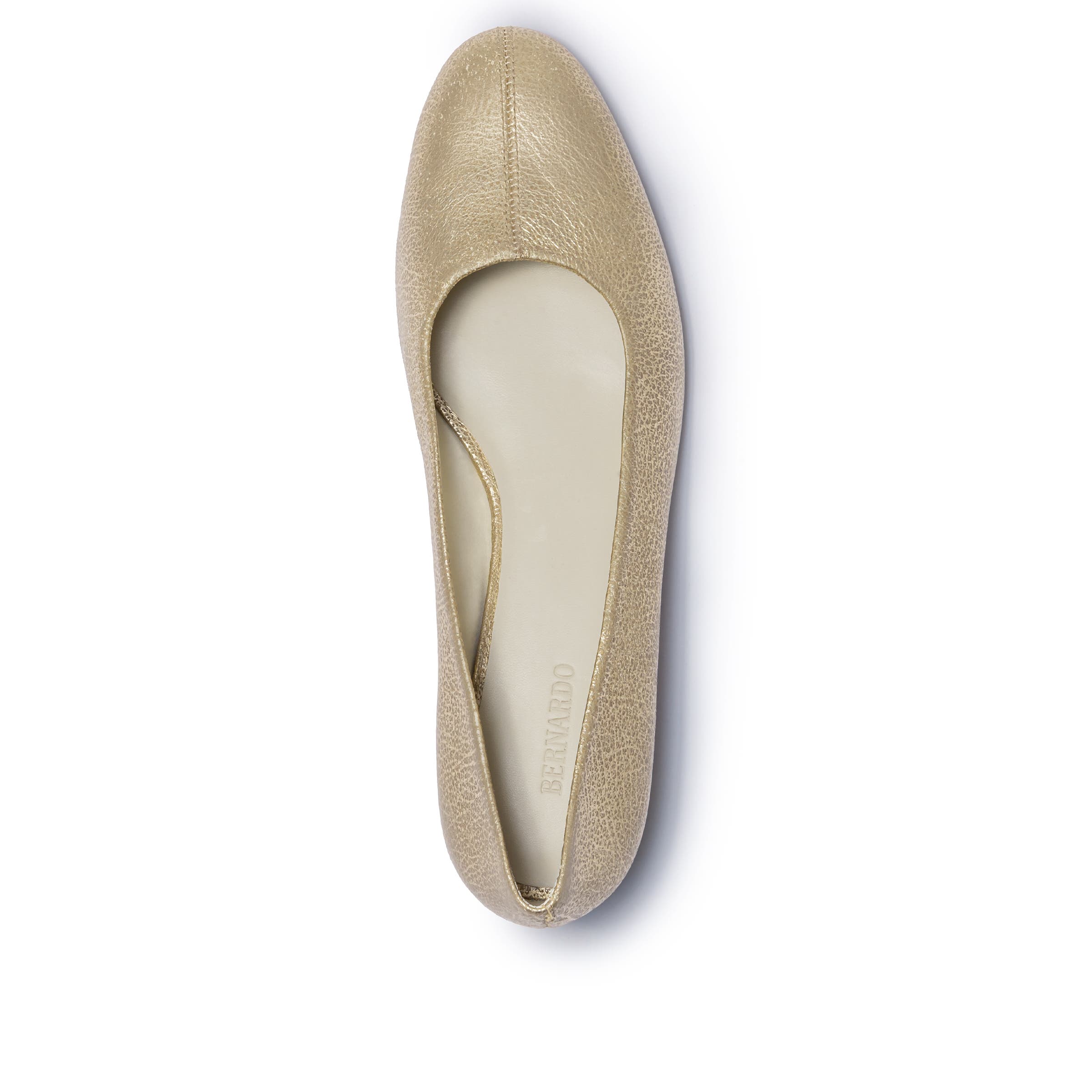 Nero Ballet Flat, Alternate, color, PLATINUM