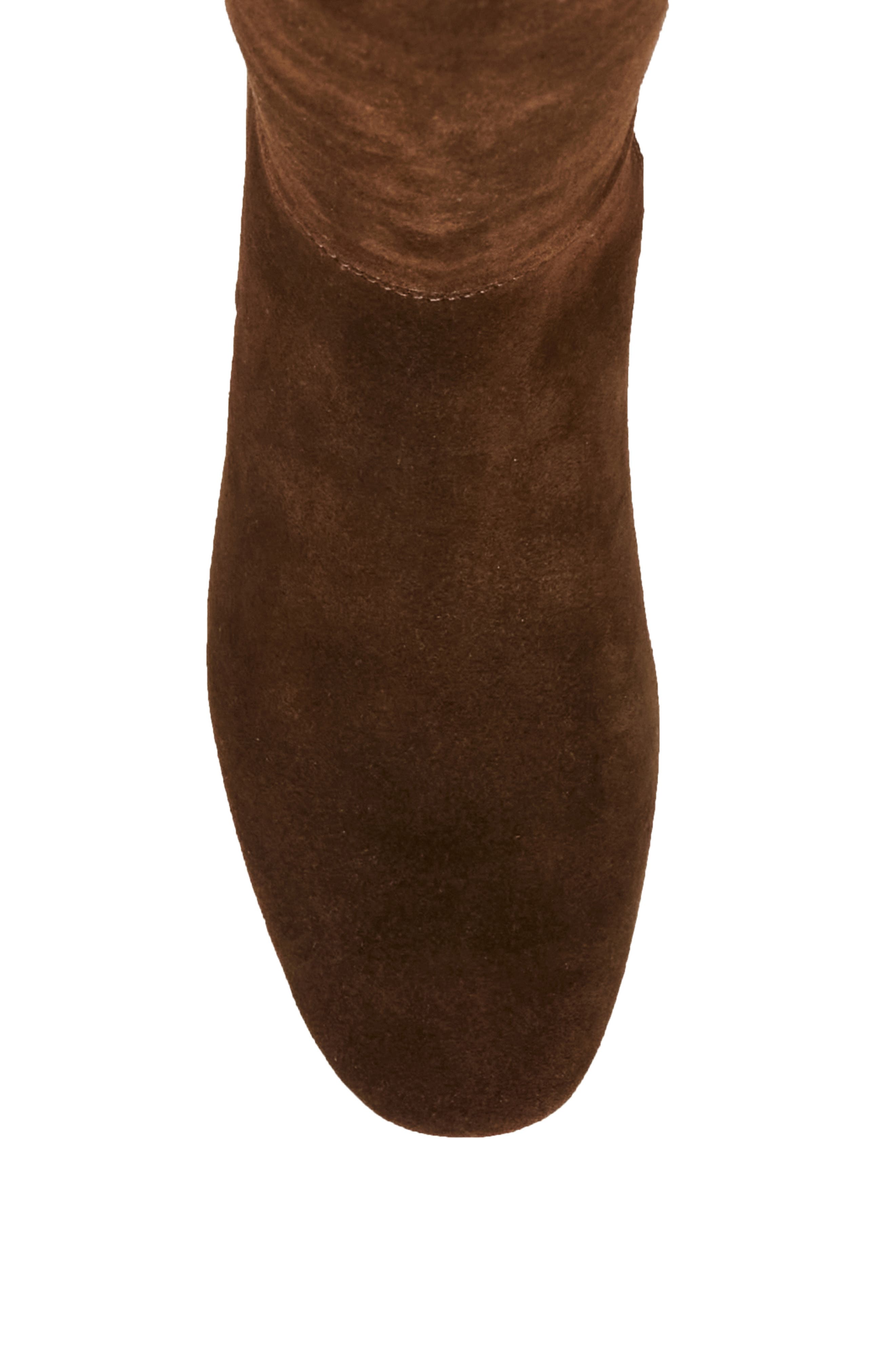 Alexis Waterproof Knee High Boot, Alternate, color, CHOCOLATE SUEDE