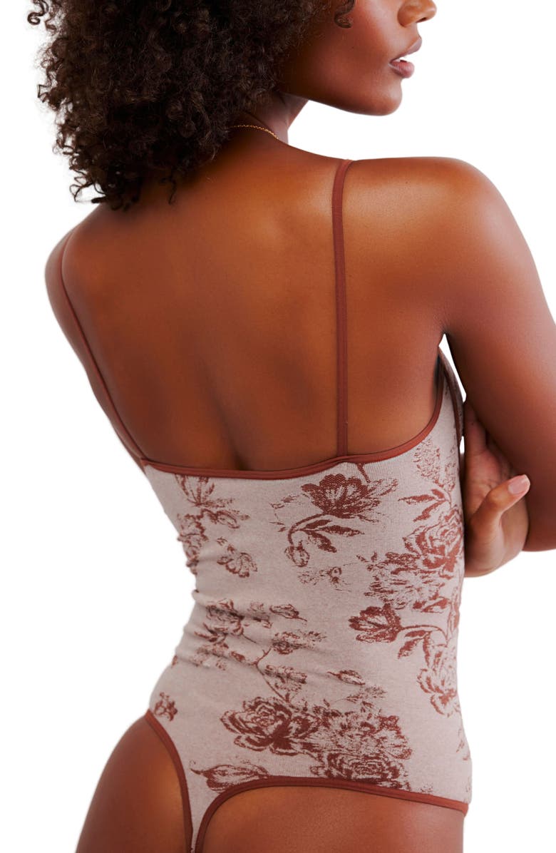 Free People Caught Your Eye Seamless Bodysuit, Alternate, color, 