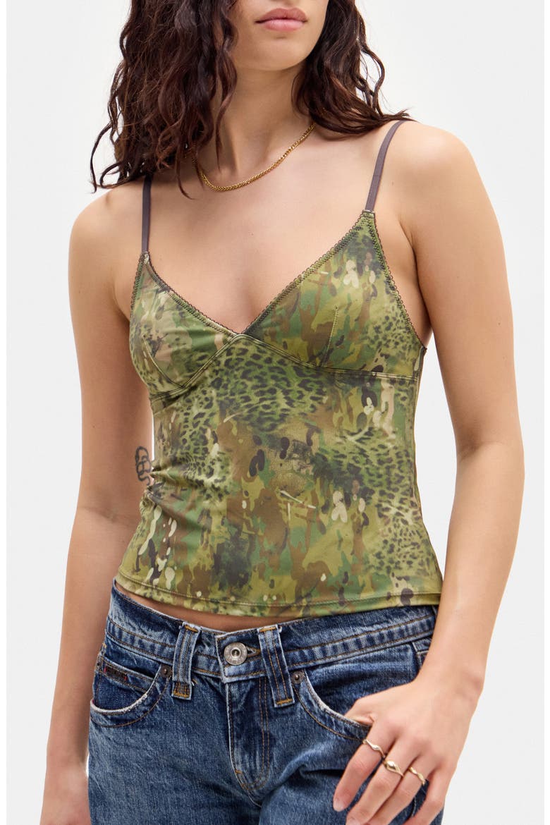 Je T’Aime Camisole, Main, color, CAMO ANIMAL