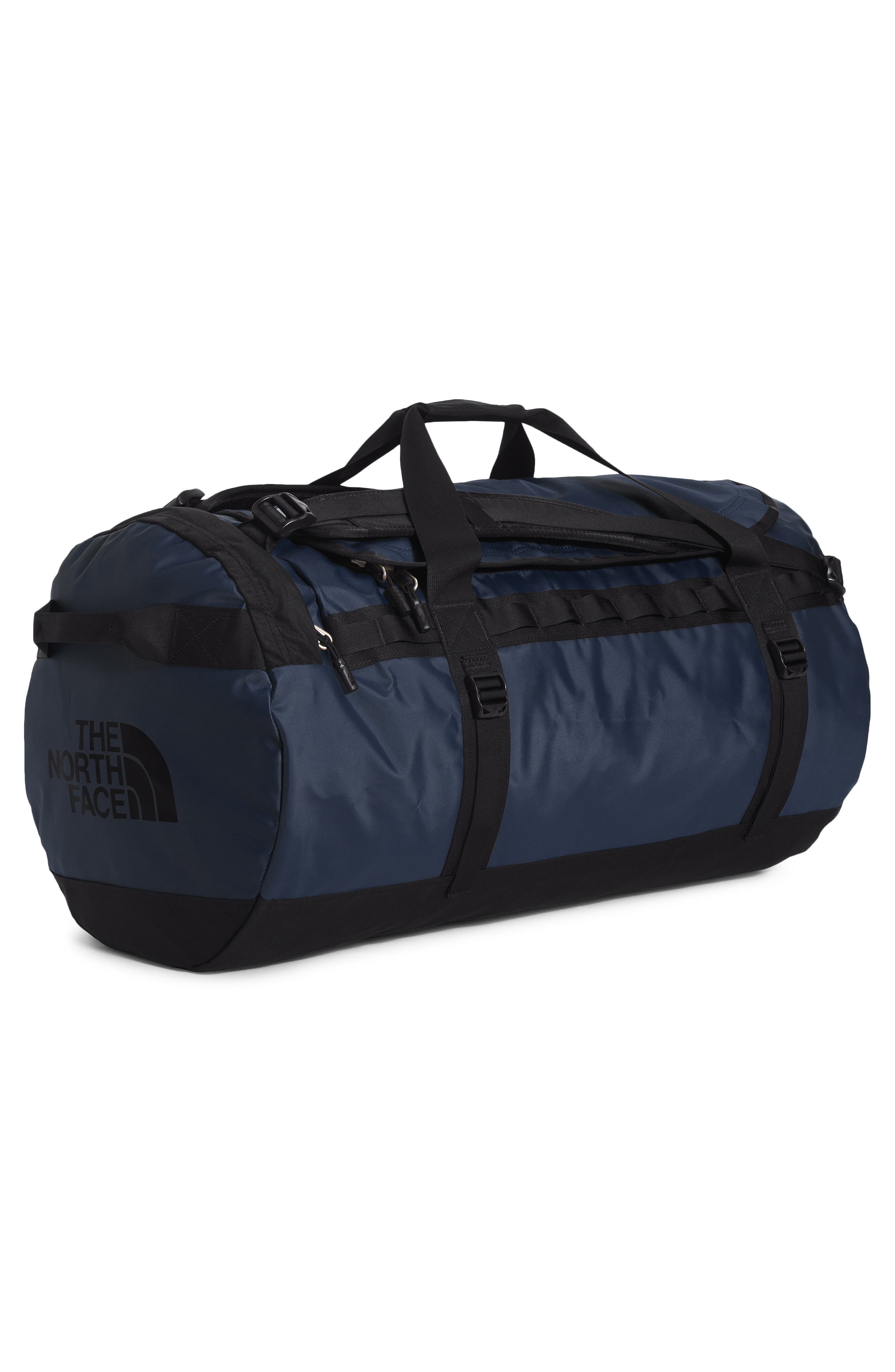 Base Camp Duffle Bag, Alternate, color, SUMMIT NAVY/ TNF BLACK-NPF