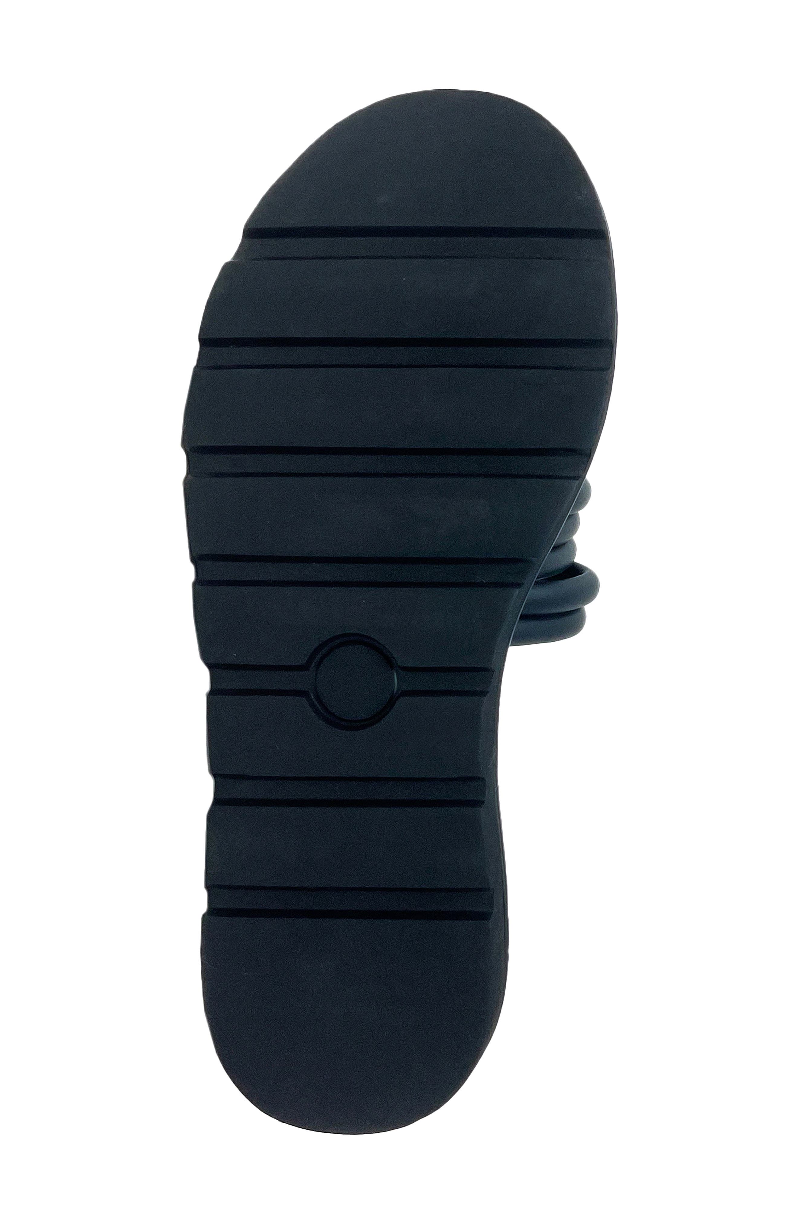 SHUSHOP Cairo Slide Sandal, Alternate, color, Black