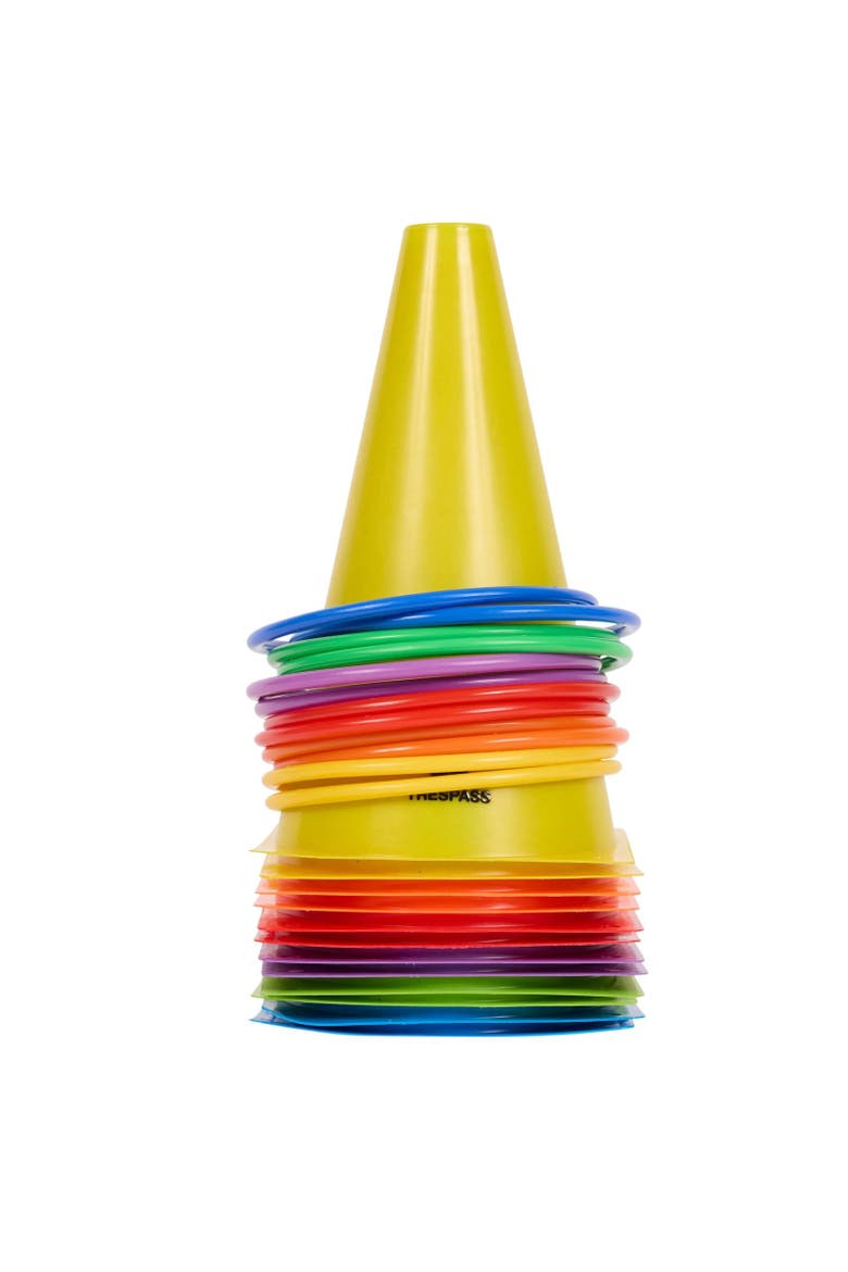 Cone & Ring Game, Alternate, color, Multicolored