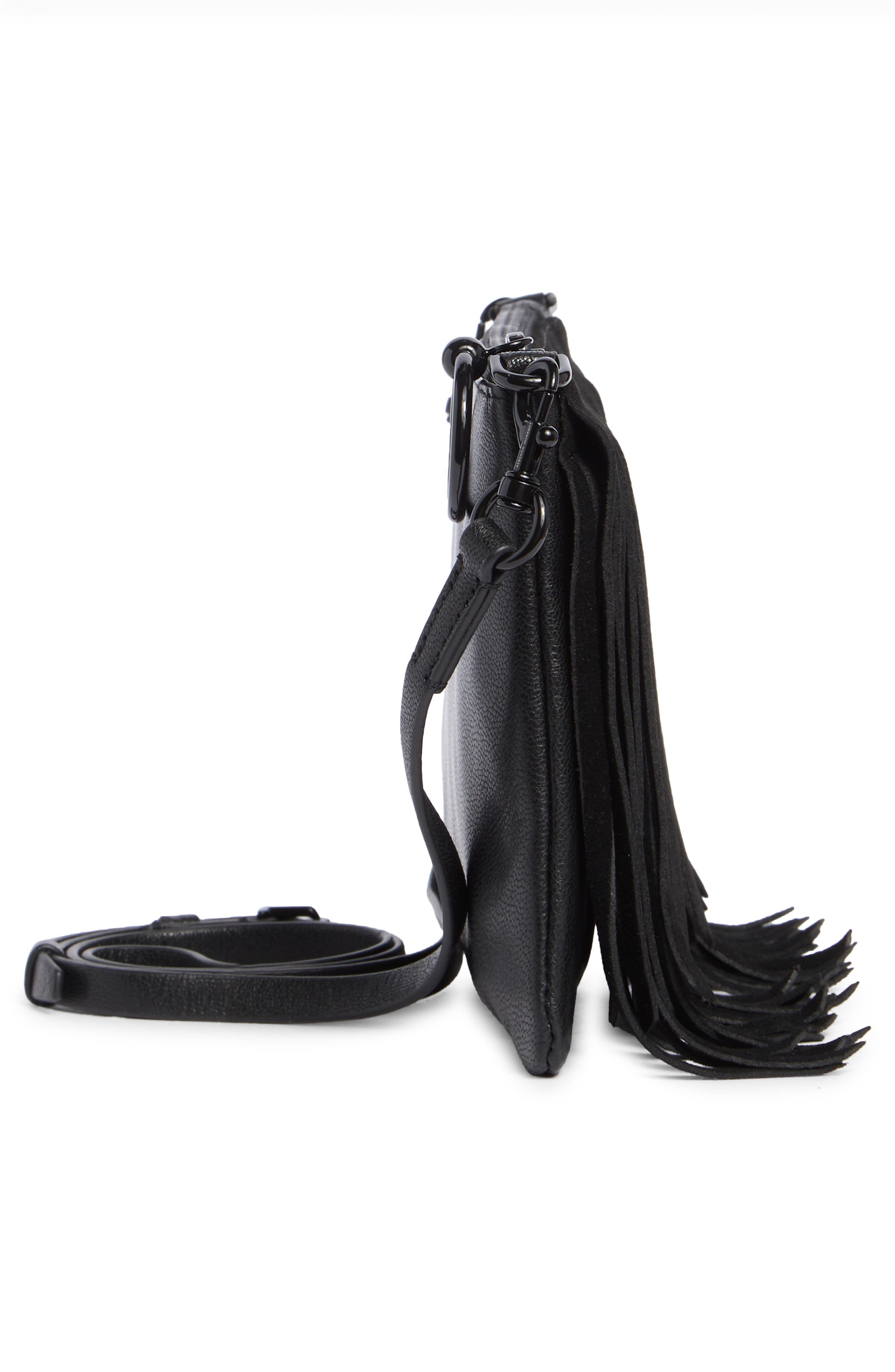 Rebecca Minkoff Fringe Crossbody Bag, Alternate, color, 
