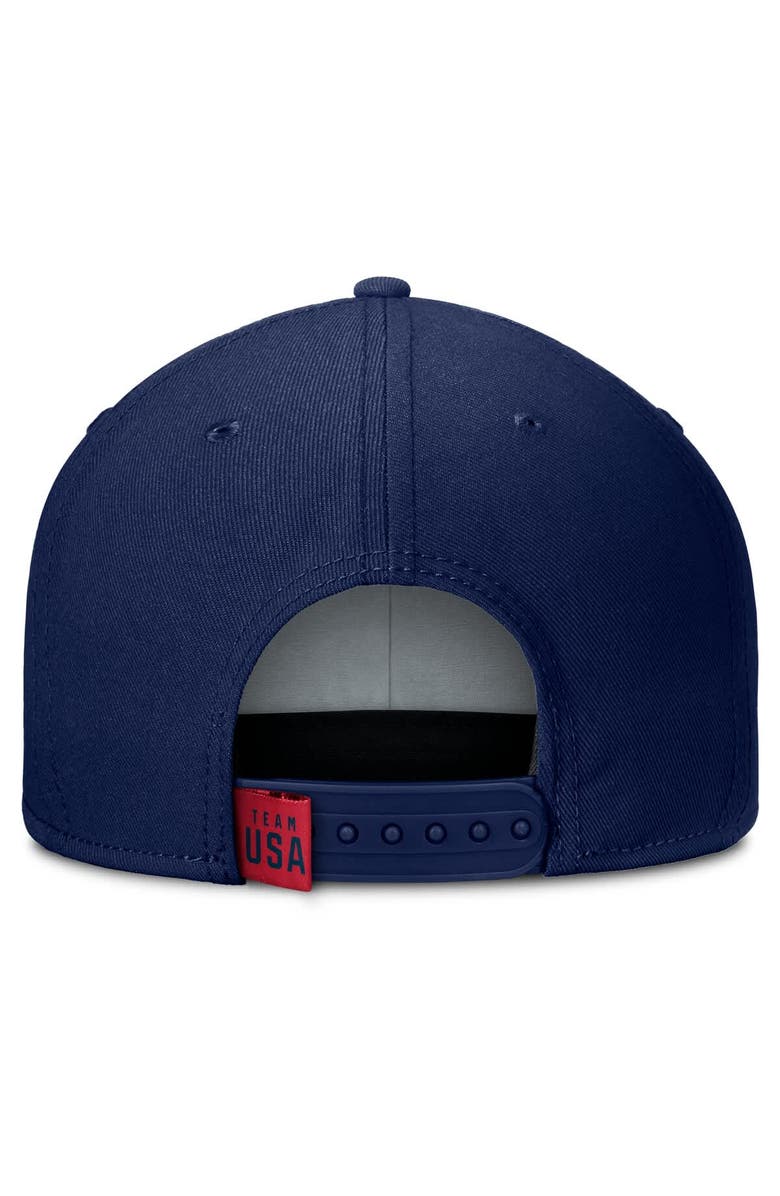 FANATICS Men's Fanatics Navy Team USA Grandstand Snapback Hat, Alternate, color, 