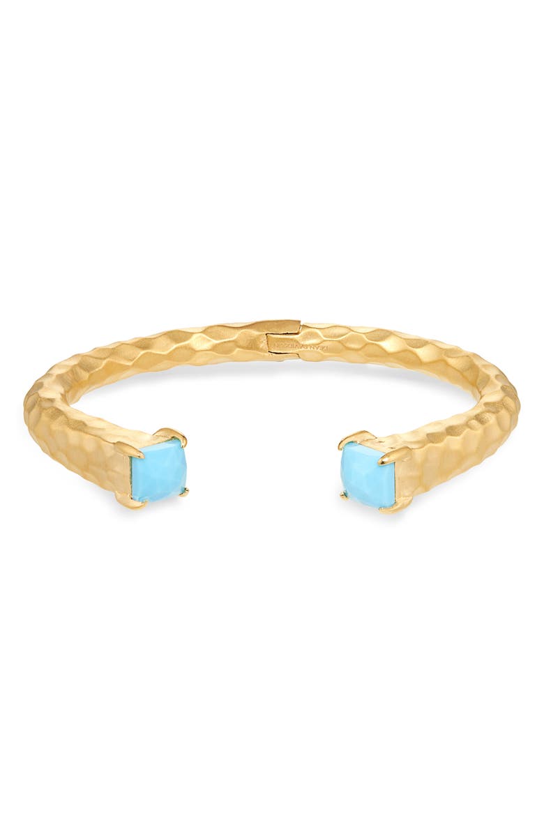 Dean Davidson Nomad Midi Turquoise Cuff Bracelet, Main, color,