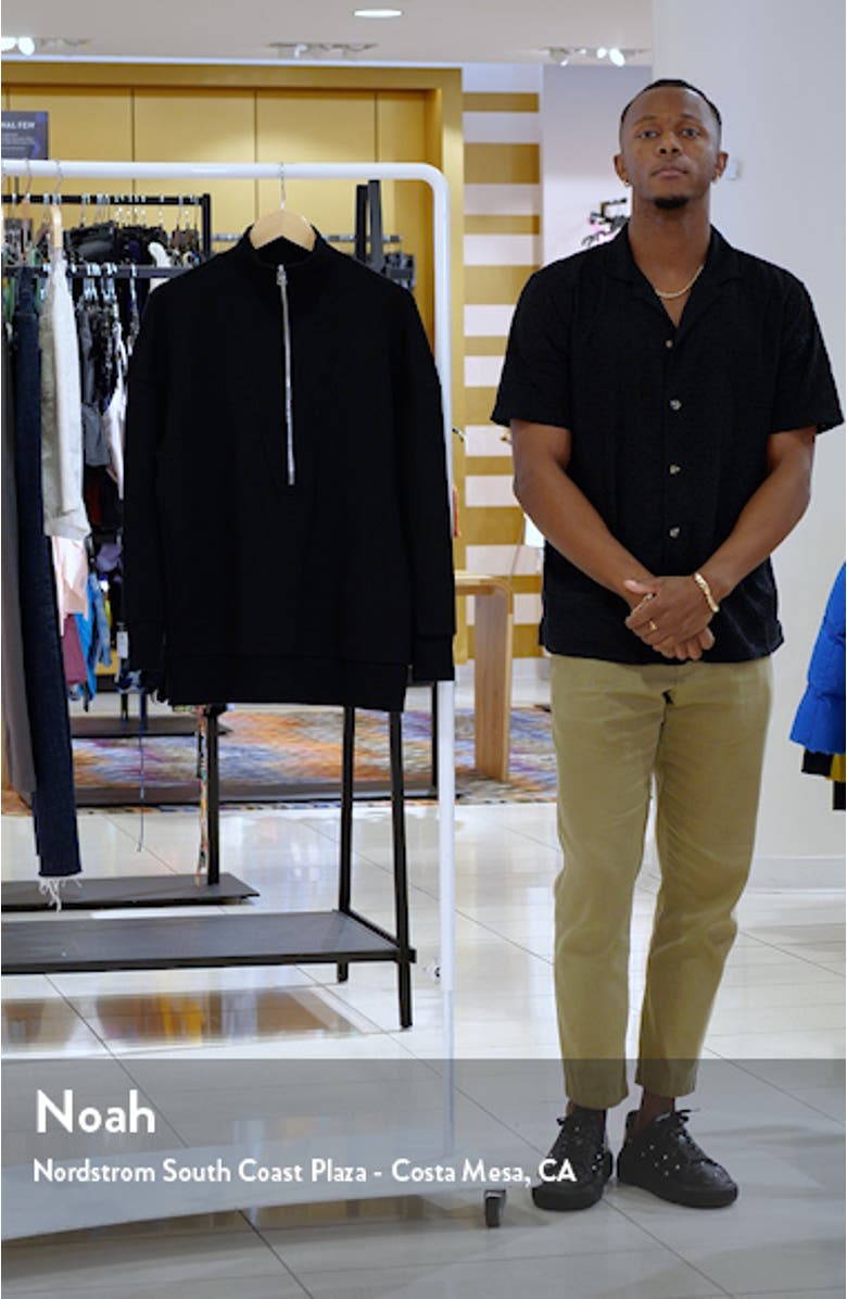 Masie Long Half Zip Sweatshirt, sales video thumbnail