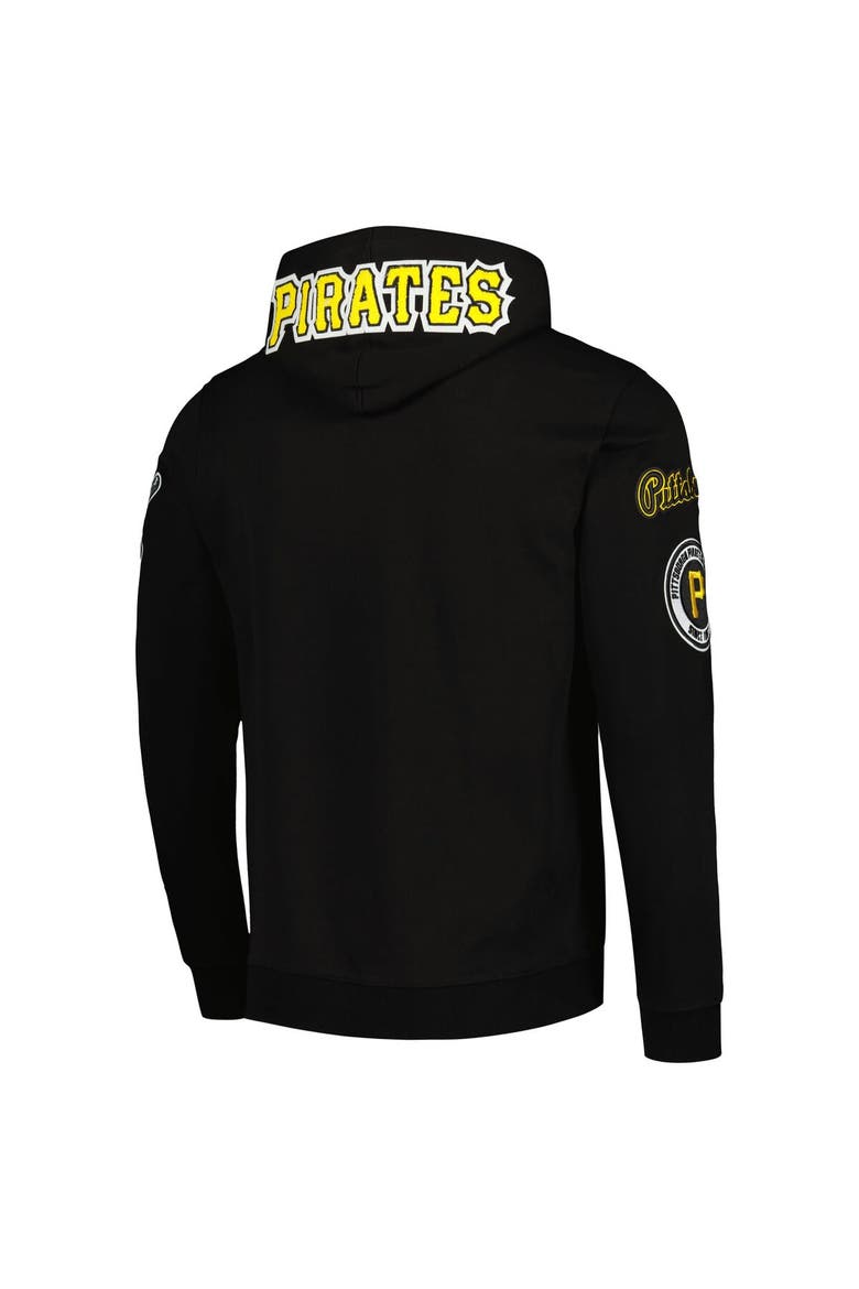 Men's Pro Standard Black Pittsburgh Pirates Team Logo Pullover Hoodie, Alternate, color, Black