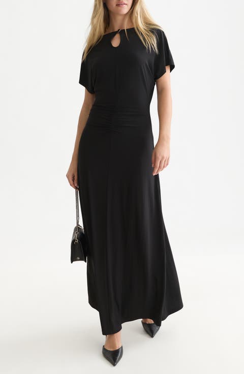 Ruched Maxi Dress