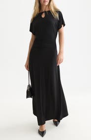 Scotch & Soda Ruched Maxi Dress