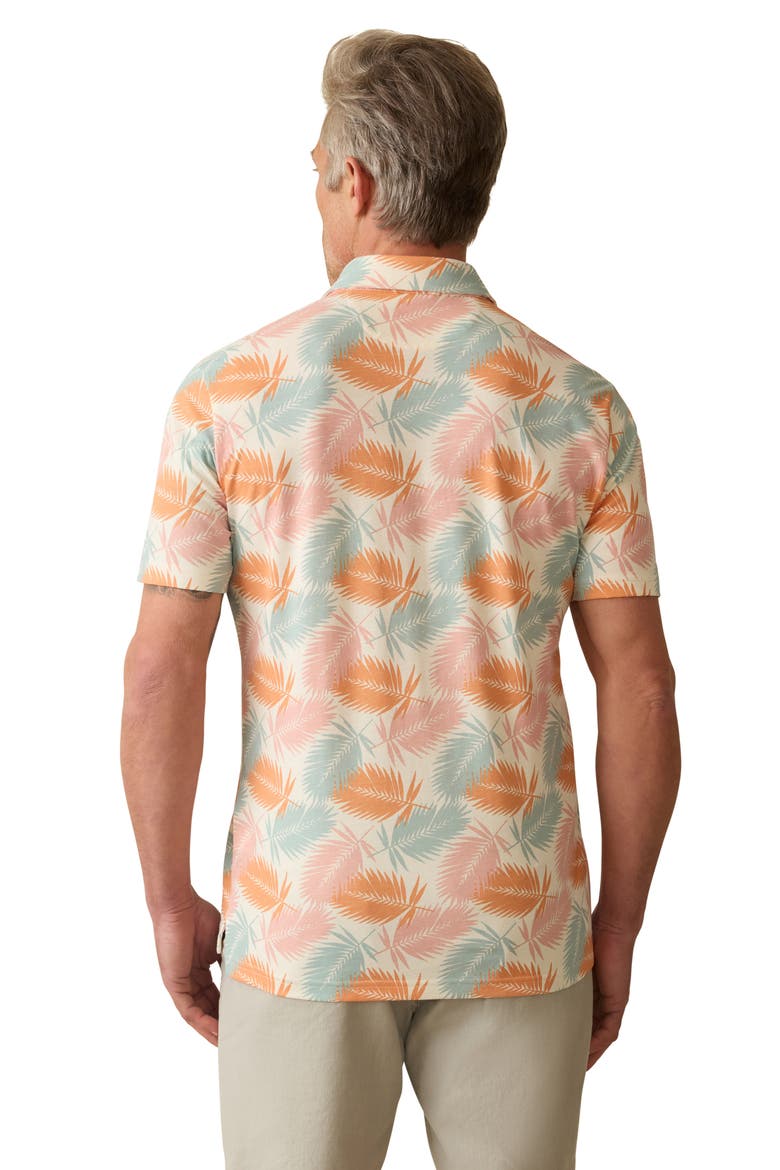 Movement Piqué Polo, Alternate, color, IVORY PARADISE PALM