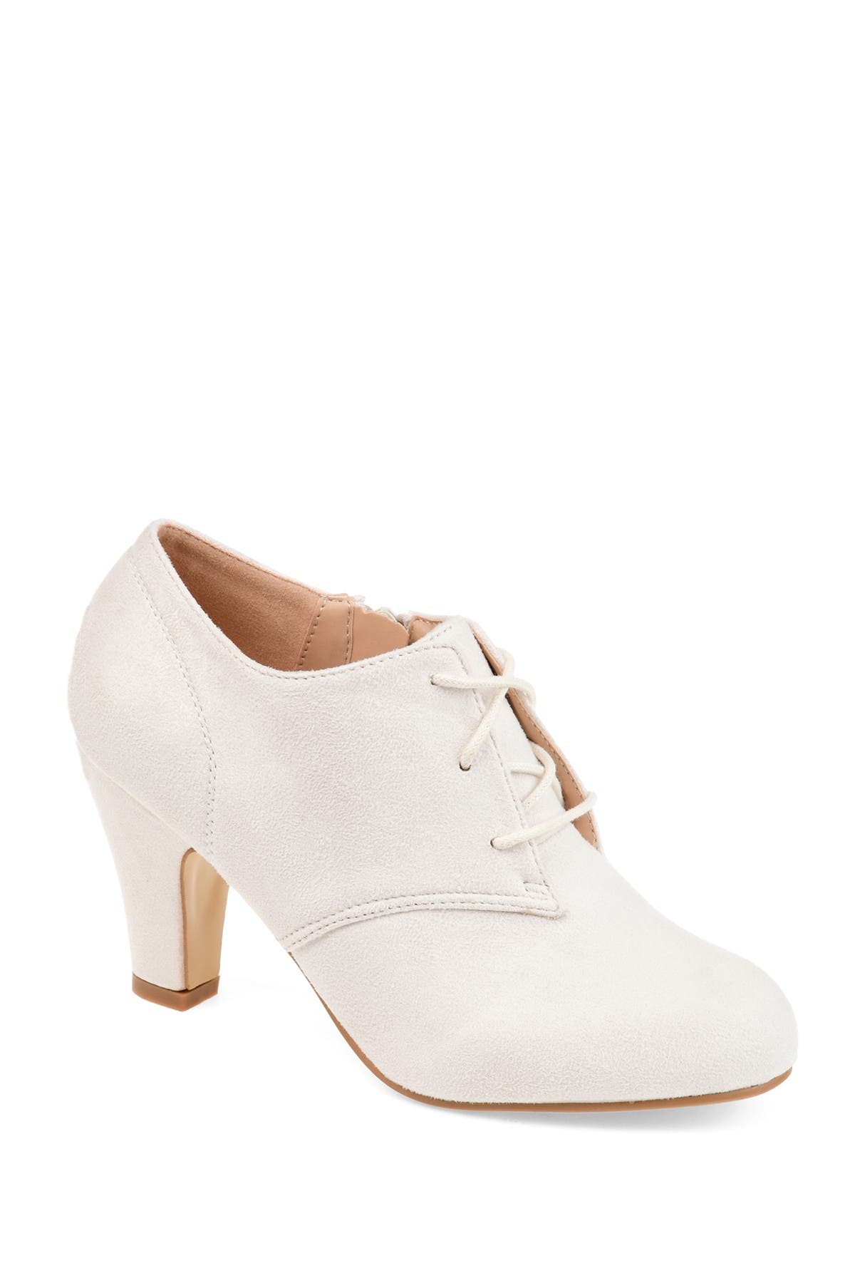 Journee Collection Leona Lace-Up Bootie - Wide Width