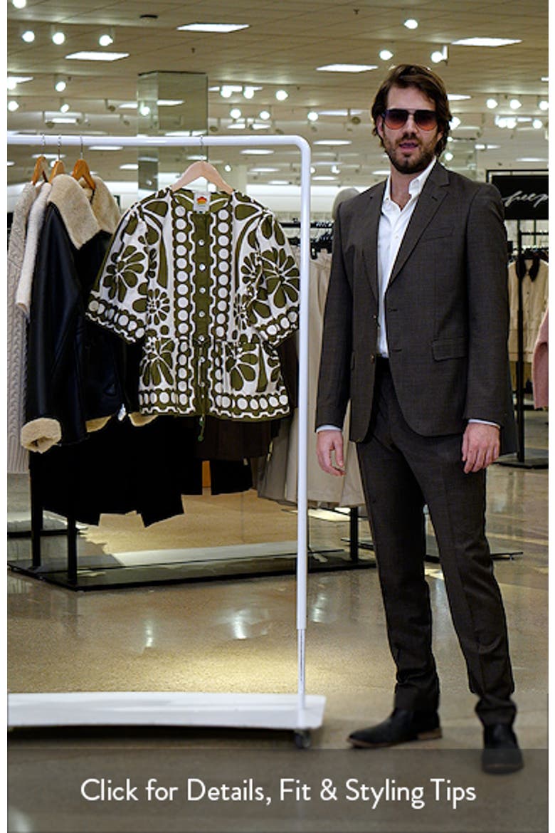 Palermo Floral Cotton Drawstring Waist Button-Up Shirt video
